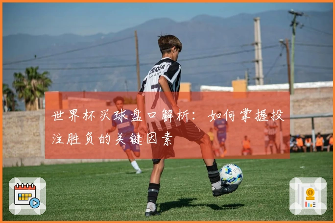世界杯买球盘口解析：如何掌握投注胜负的关键因素