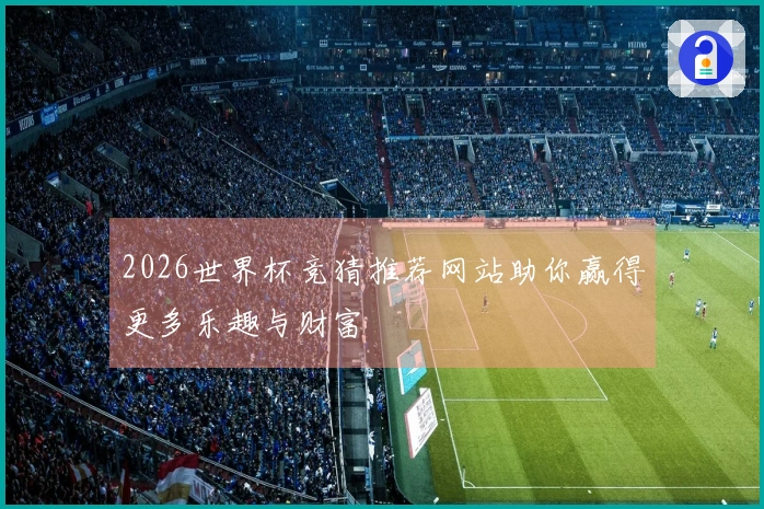 2026世界杯竞猜推荐网站助你赢得更多乐趣与财富